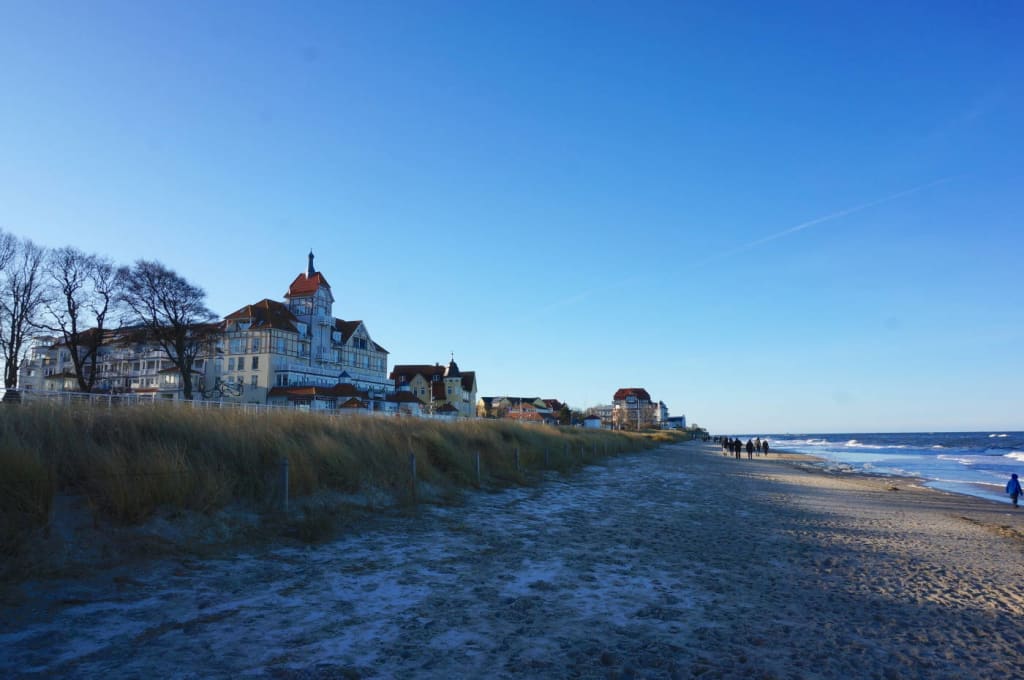 Winter Kühlungsborn Strand Ostsee